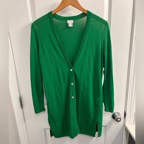 Chico's Tops - Chico's Women's Long Cardigan Sz S